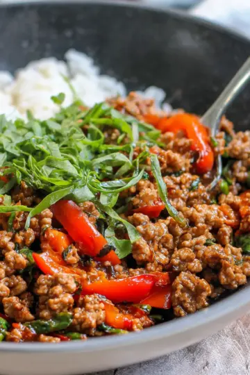 Ground Turkey Teriyaki Stir Fry