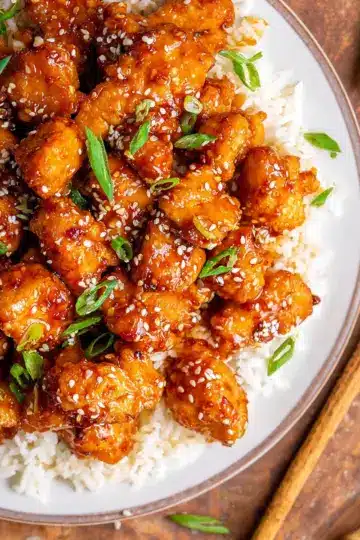 Baked Honey Sesame Chicken