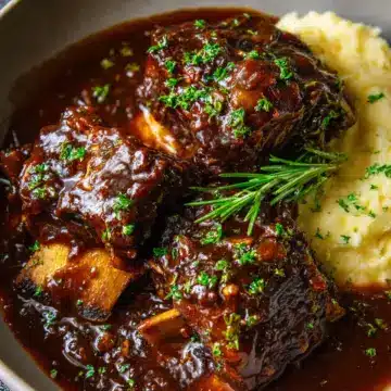 Red Wine Braised Short Ribs