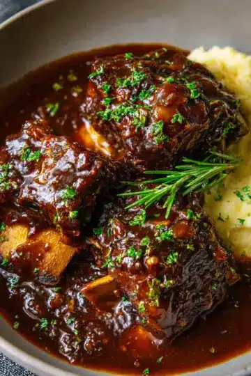 Red Wine Braised Short Ribs