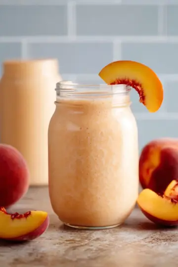 Banana Peach Smoothie