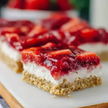 Strawberry Pie Bars