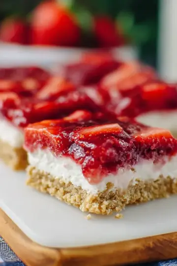 Strawberry Pie Bars