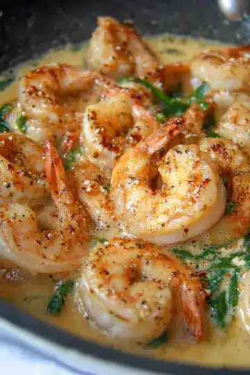 Creamy Garlic Shrimp