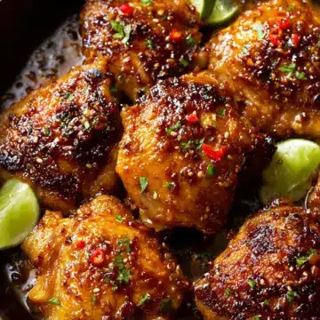 Sweet Chili-Glazed Chicken Thighs
