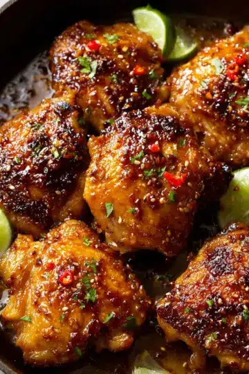 Sweet Chili-Glazed Chicken Thighs