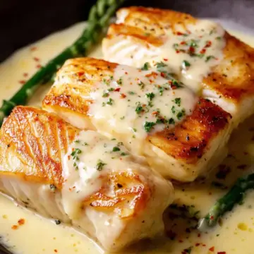 Fish with White Wine Sauce