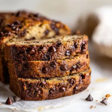 Super Moist Chocolate Chip Banana Bread