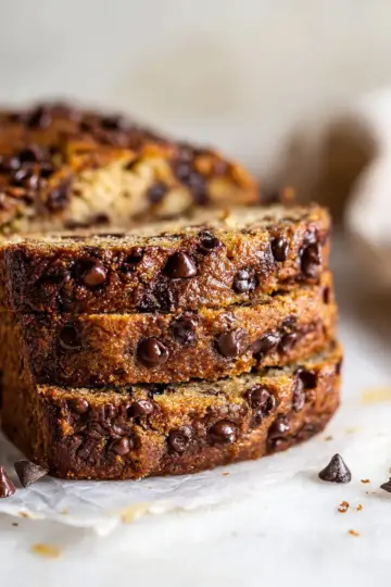 Super Moist Chocolate Chip Banana Bread