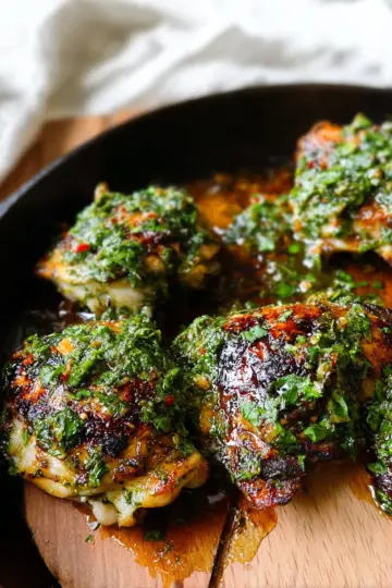 Chimichurri Chicken Thighs