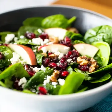 Winter Spinach Salad Recipe