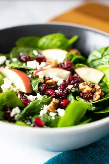 Winter Spinach Salad Recipe