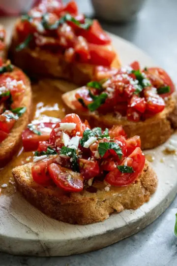 Classic Tomato Bruschetta