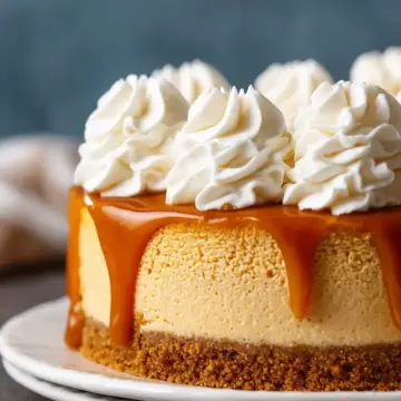 No Bake Pumpkin Cheesecake