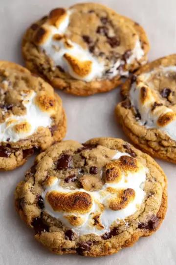 Chocolate Chip S’Mores Cookies