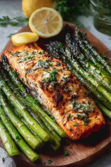Best Grilled Salmon and Asparagus