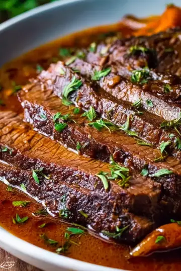 Tender Braised Beef Brisket
