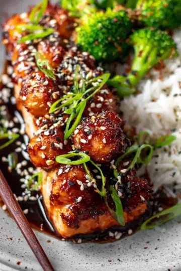 Baked Teriyaki Salmon