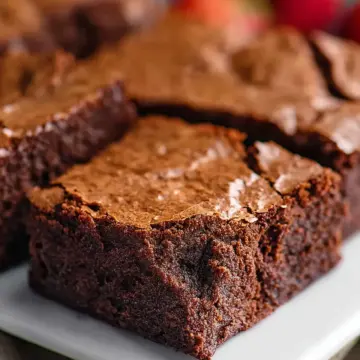 Fudgy Brownies from Scratch