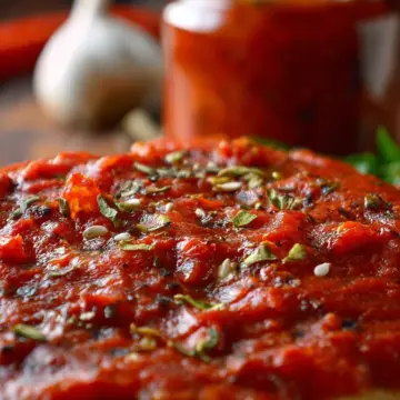Homemade Pizza Sauce