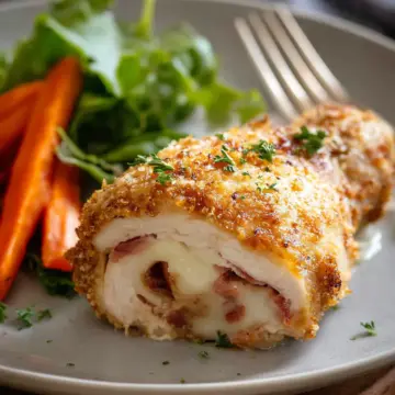 Baked Chicken Cordon Bleu