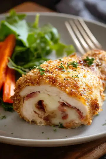 Baked Chicken Cordon Bleu