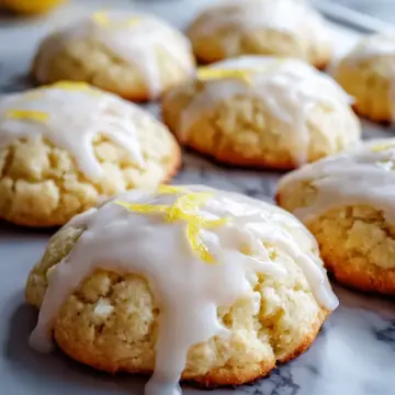 Easy Soft Italian Ricotta Cookies with Lemon Glaze