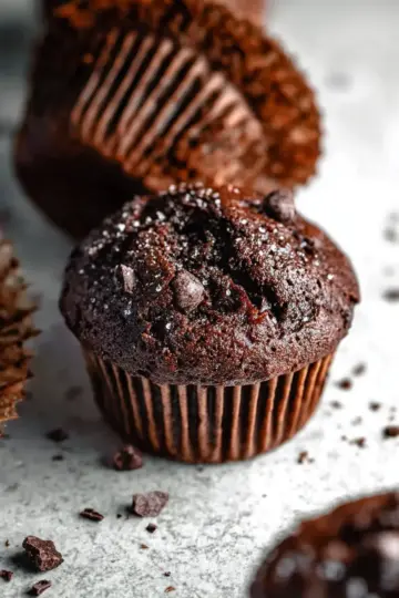 Gluten Free Chocolate Banana Muffins
