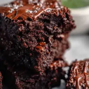 Almond Flour Zucchini Brownies