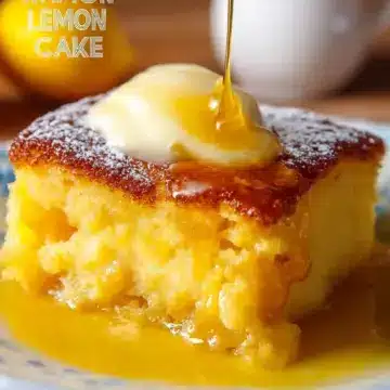 Warm Lemon Pudding Cake