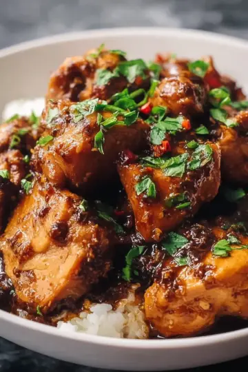 Slow Cooker Chicken Adobo Recipe
