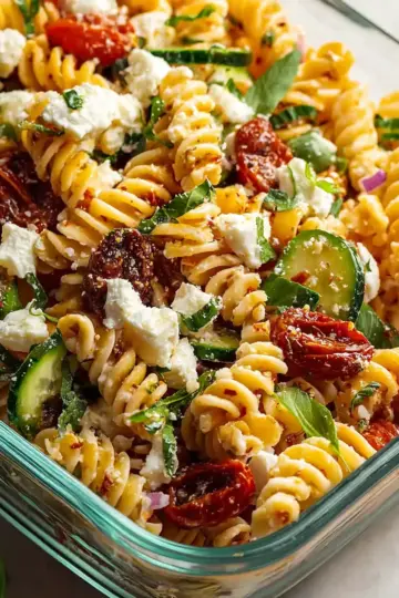 Easy Meal Prep Pasta Salad