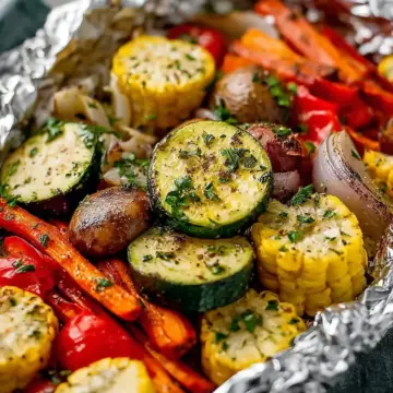 Perfect Grilled Vegetables Foil Packets