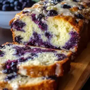 Blueberry Cream Cheese Bread