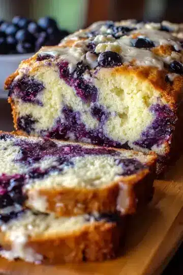 Blueberry Cream Cheese Bread