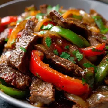Keto Beef Pepper Steak