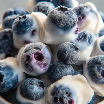 Healthy Frozen Yogurt Covered Blueberries: An Incredible Ultimate Treat