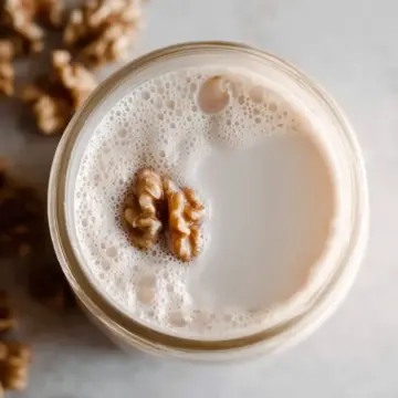 Homemade Walnut Milk