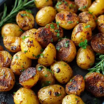 Crispy Grilled Baby Potatoes