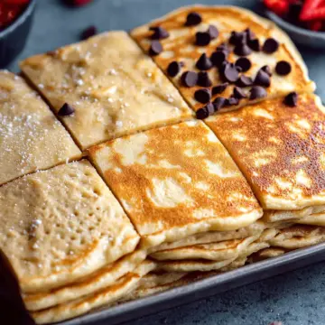 Gluten Free Sheet Pan Pancakes