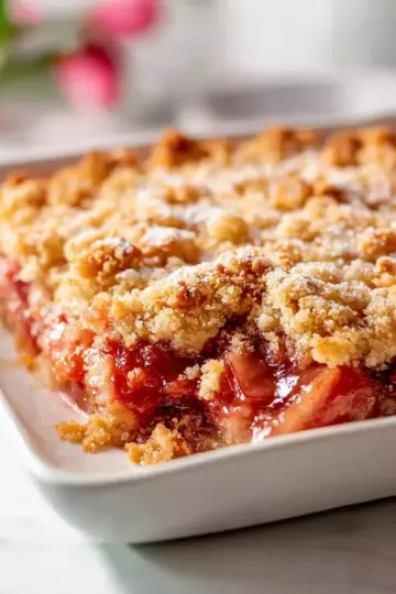Tasty Rhubarb Dump Cake Without Jello
