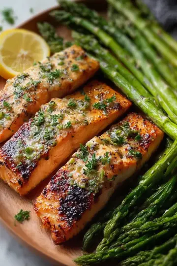 Best Grilled Salmon and Asparagus