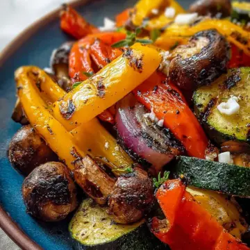 Marinated Grilled Greek Vegetables