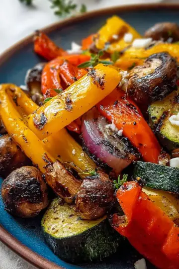 Marinated Grilled Greek Vegetables