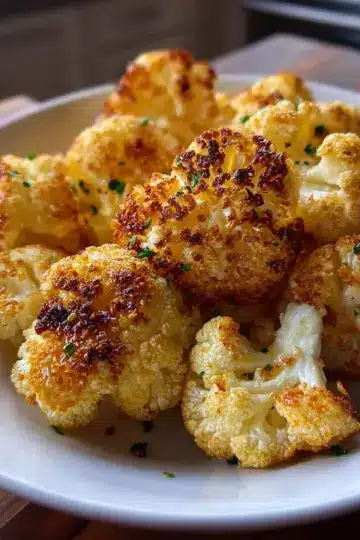 Garlic Butter Roasted Cauliflower